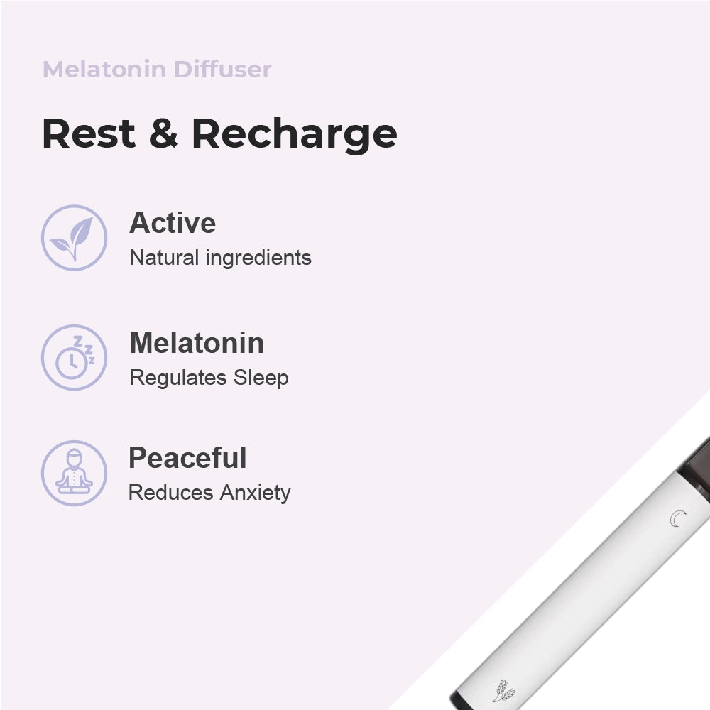 Lavender Calm - Pure Plus 600 | Botanical Wellness Inhaler - Sleep Support Diffuser