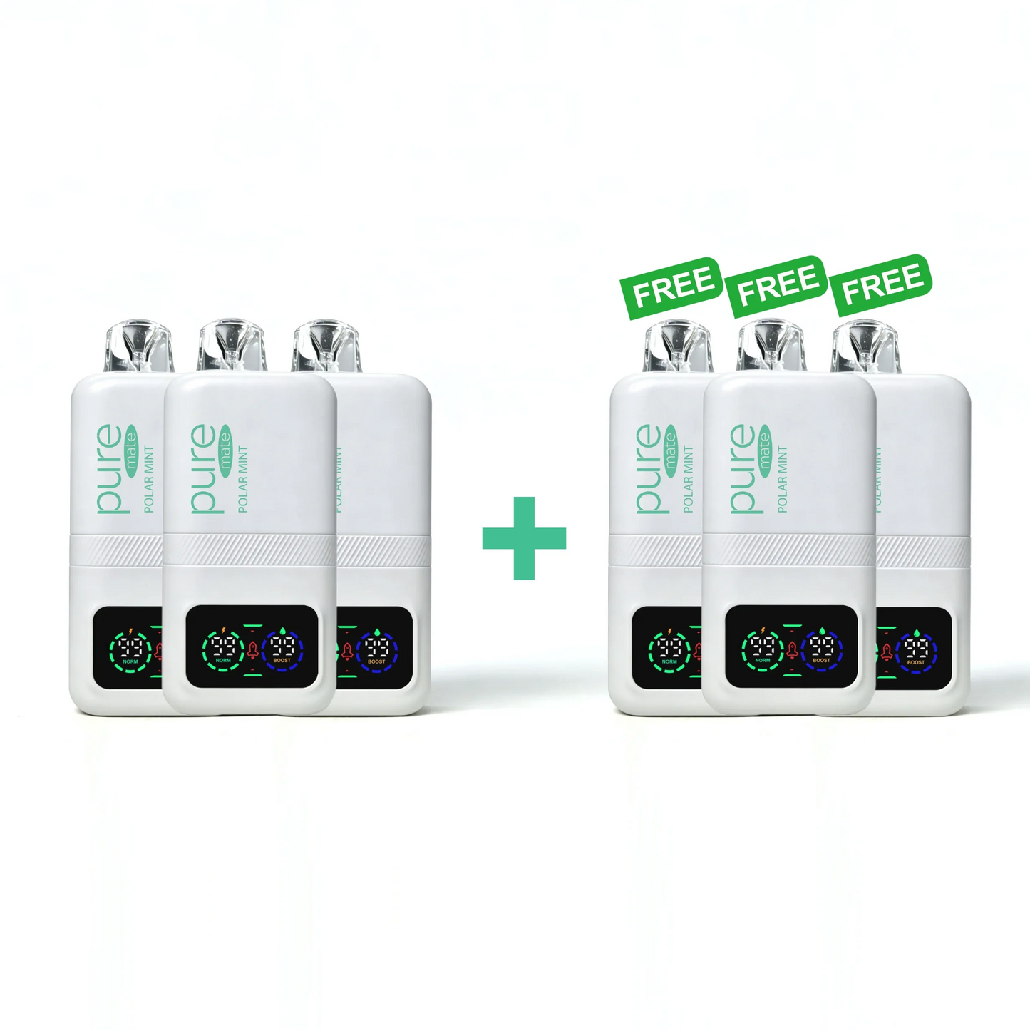 ENJOY Pure Flavor - Polar Mint | Pure Mate 10000 - Zero Nicotine Diffuser