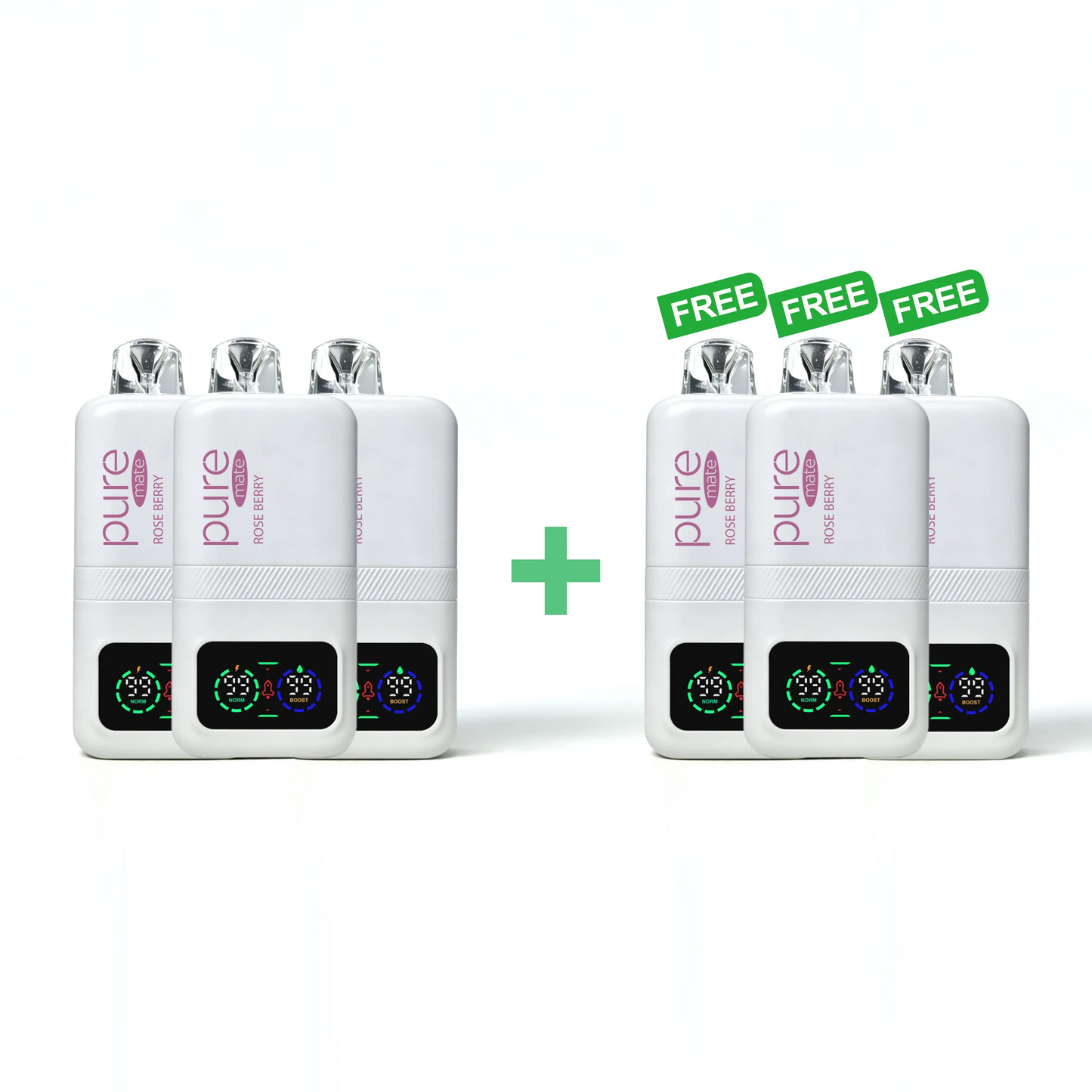 Beauty Collagen Vitamin Inhaler - Rose Berry | Pure Mate 100 - Vitamin Energy Diffuser