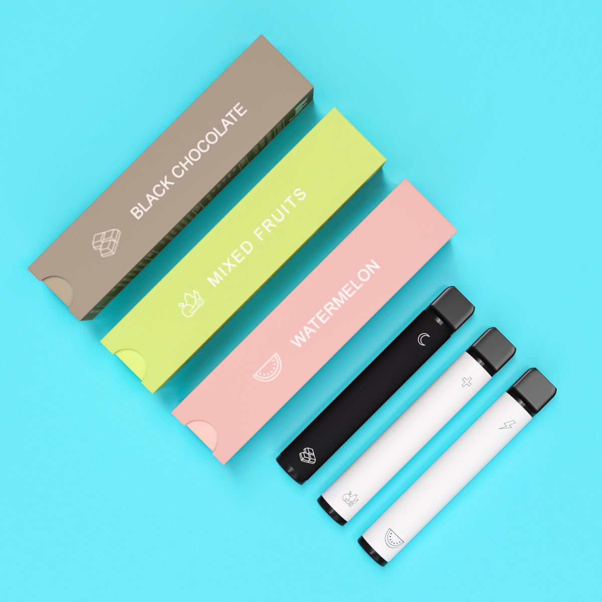 le lac qui vape Pure Diffuser Variety Pack 10 Flavors