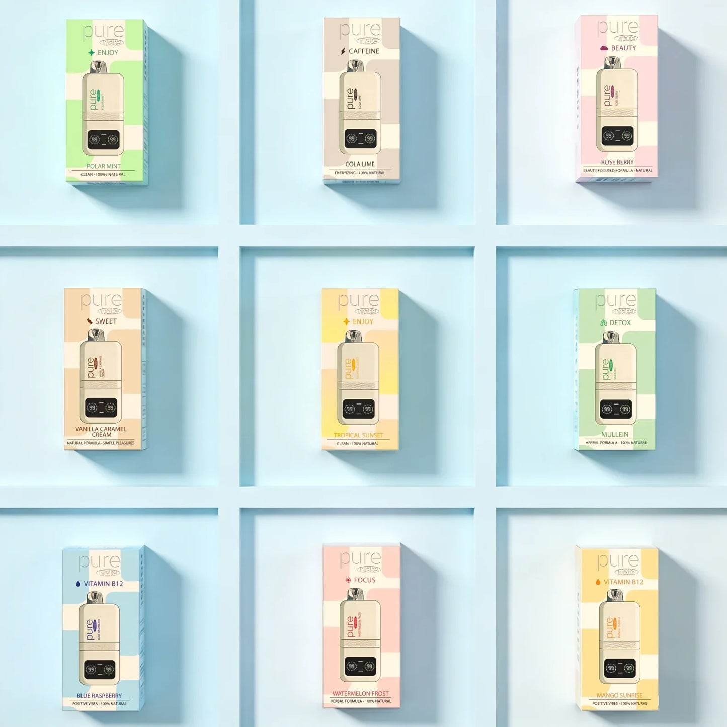 Mix & Match Bundle | Pure Mate 10000 Series - Variety Pack Diffuser