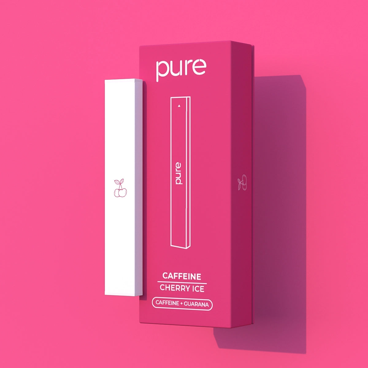 Pure Vape - Cherry Ice - Pure Bar 400 | Fruity Menthol Wellness Inhaler
