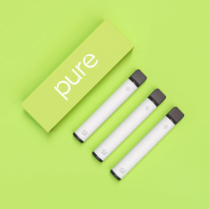 Pure Plus 600 Vitalize Blend Citrus Botanical Diffuser - pure vape pure vapes Zero Nicotine Citrus Vitamin B12 600 Puffs