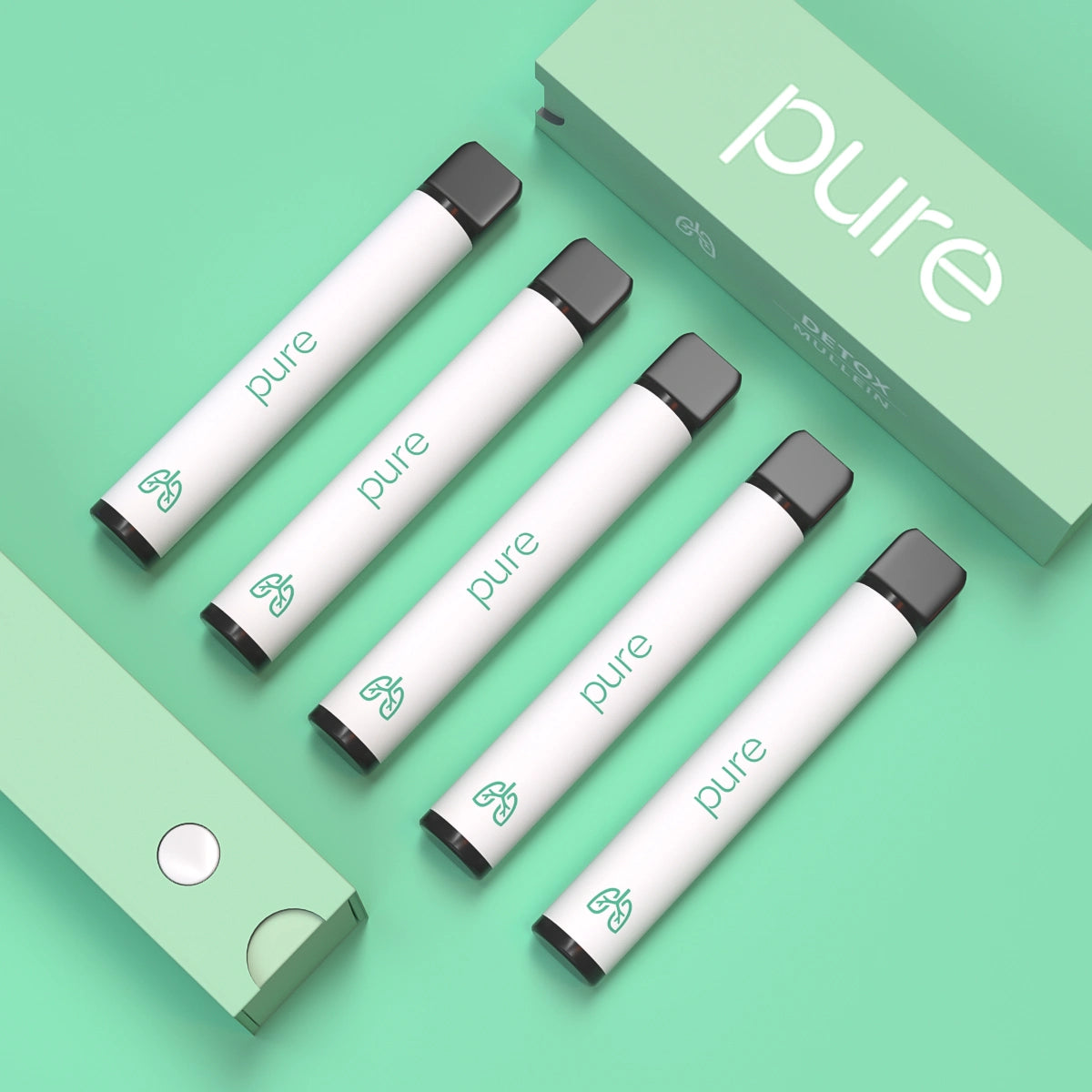Mullein Detox - Pure Plus 600 | Botanical Wellness Inhaler - Lung Detox Diffuser
