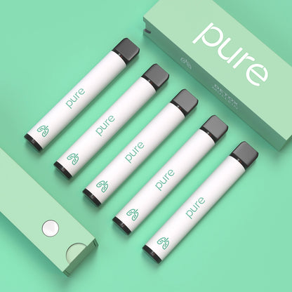Pure Plus 600 Mullein 5-Pack - mullein vape pure mullein vape Zero Nicotine 3000 Puffs Botanical Diffuser