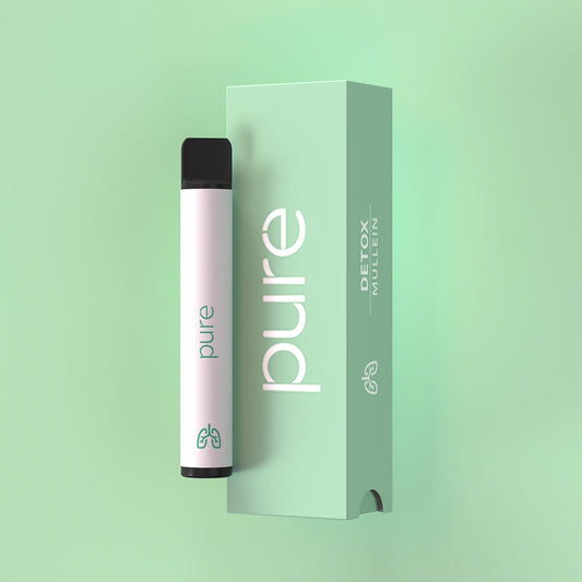 Pure Mullein Vape - Mullein Detox - Pure Plus 600 | Botanical Wellness Inhaler