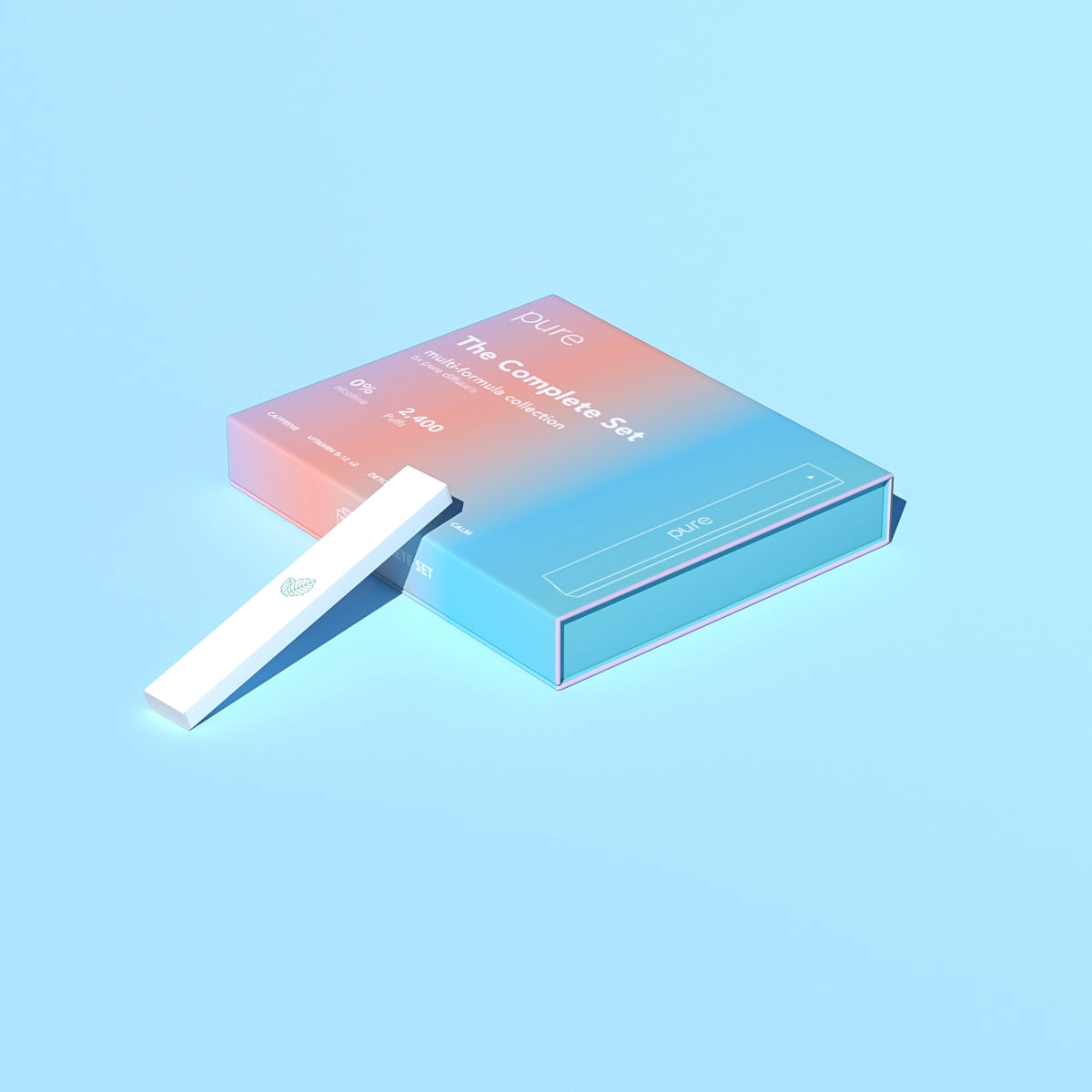 Pure Diffuser Complete Set - Nicotine Free Vape Pen Full Kit