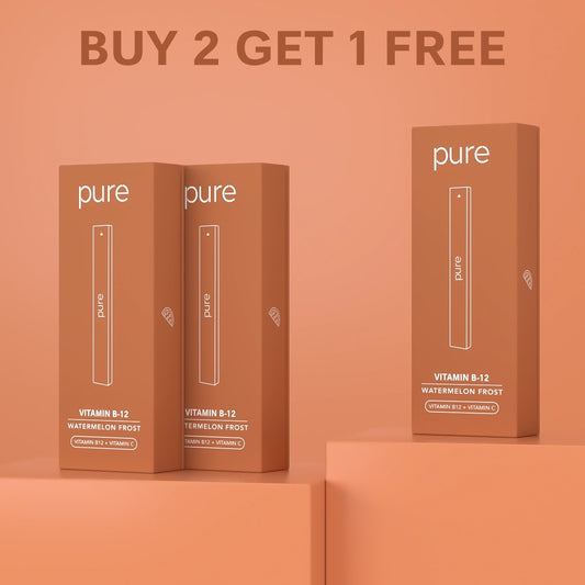 Pure Vitamin B12 Vape | Zero Nicotine Diffuser Collection | Pure Diffuser PURE DIFFUSER Pure Vitamin B12 Vape | Zero Nicotine Diffuser Collection | Pure Diffuser PURE DIFFUSER