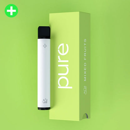 Pure Plus 600 Mixed Fruits Tropical Fruit Diffuser - pure vape pure vapes Zero Nicotine Tropical Fruit Vitamin B12 600 Puffs Wellness Inhaler