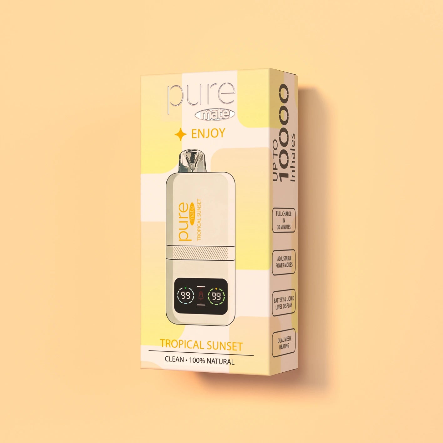 ENJOY Pure Flavor - Tropical Sunset | Pure Mate 10000 - Variety Pack Diffuser