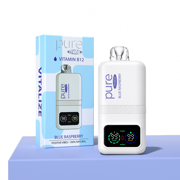 Vitalize | Blue Raspberry - Vitamin B12 Energy Inhalev - Pure Mate™ 10000