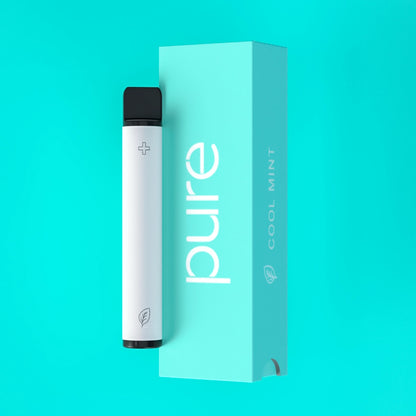 Pure Plus 600 Cool Mint Arctic Mint Diffuser - pure vape pure vapes Zero Nicotine Arctic Vitamin B12 600 Puffs Wellness Inhaler
