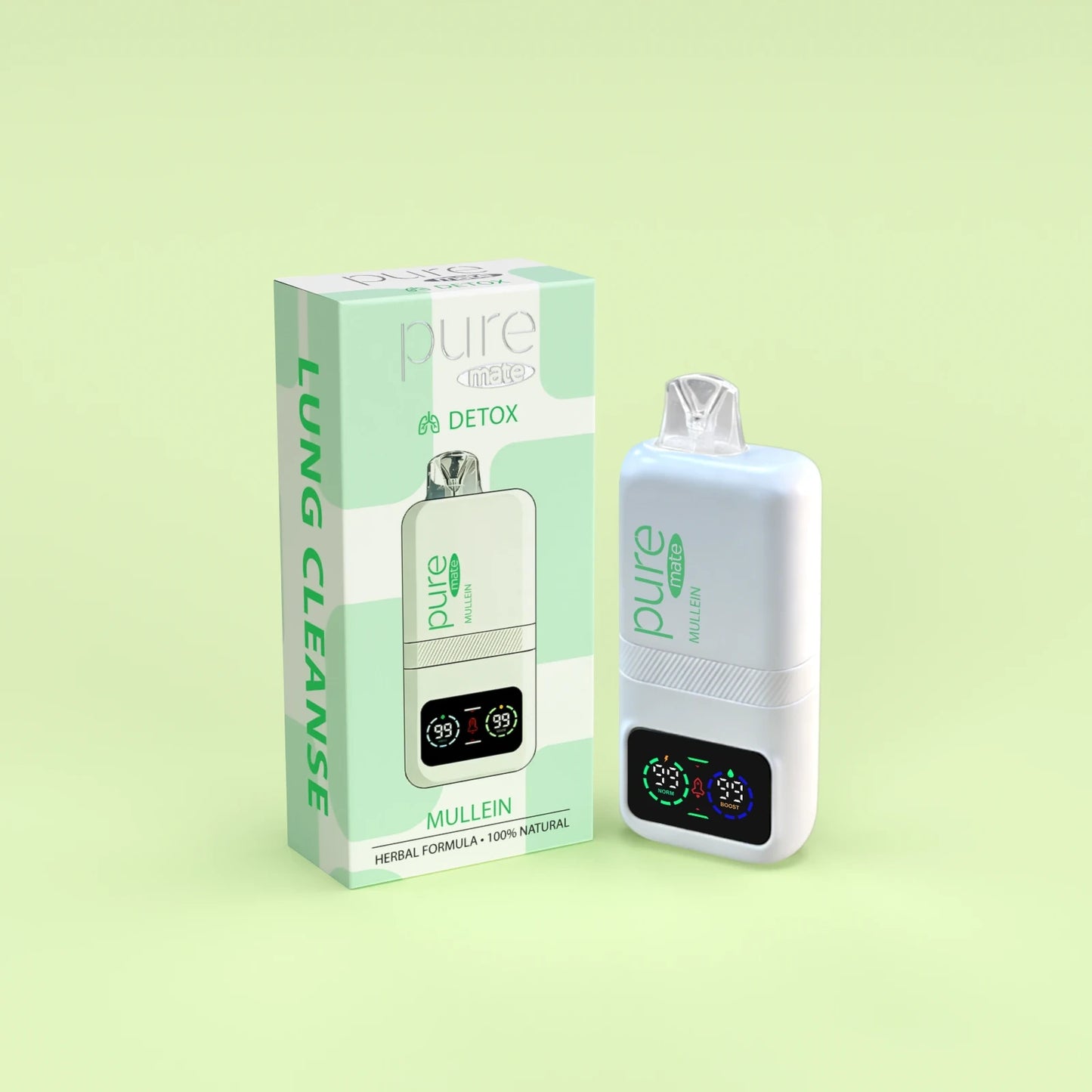Pure Mullein Vape Pen | Lung Reset Detox - Pure Mate 10000 PURE DIFFUSER Pure Mullein Vape Pen | Lung Reset Detox - Pure Mate 10000 PURE DIFFUSER