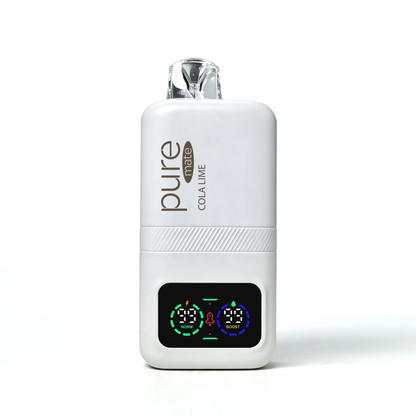 Pure Mate 10000 Cola Lime in Use Lifestyle - pure vape pure caffeine vape Zero Nicotine Caffeine B12 Energy Lifestyle