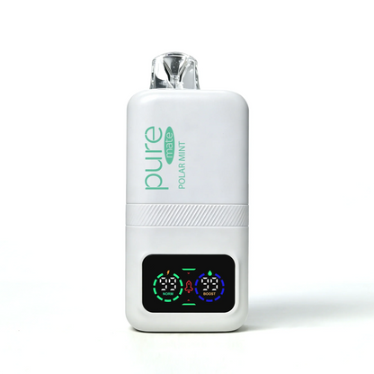 Pure Mate 10000 Polar Mint in Use Lifestyle - pure vape pure diffuser vape Zero Nicotine Cooling Mint Botanical Lifestyle