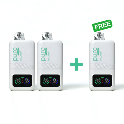 Pure Mate 10000 Polar Mint BOGO - Buy 2 Get 1 Free pure vape pure diffuser vape Zero Nicotine Arctic Wellness Diffuser Deal