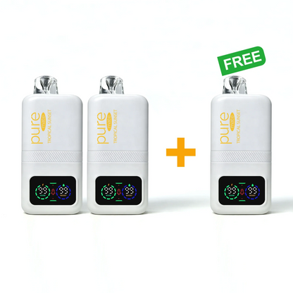 Pure Mate 10000 Tropical Sunset BOGO - Buy 2 Get 1 Free pure vape pure diffuser vape Zero Nicotine Botanical Diffuser Deal