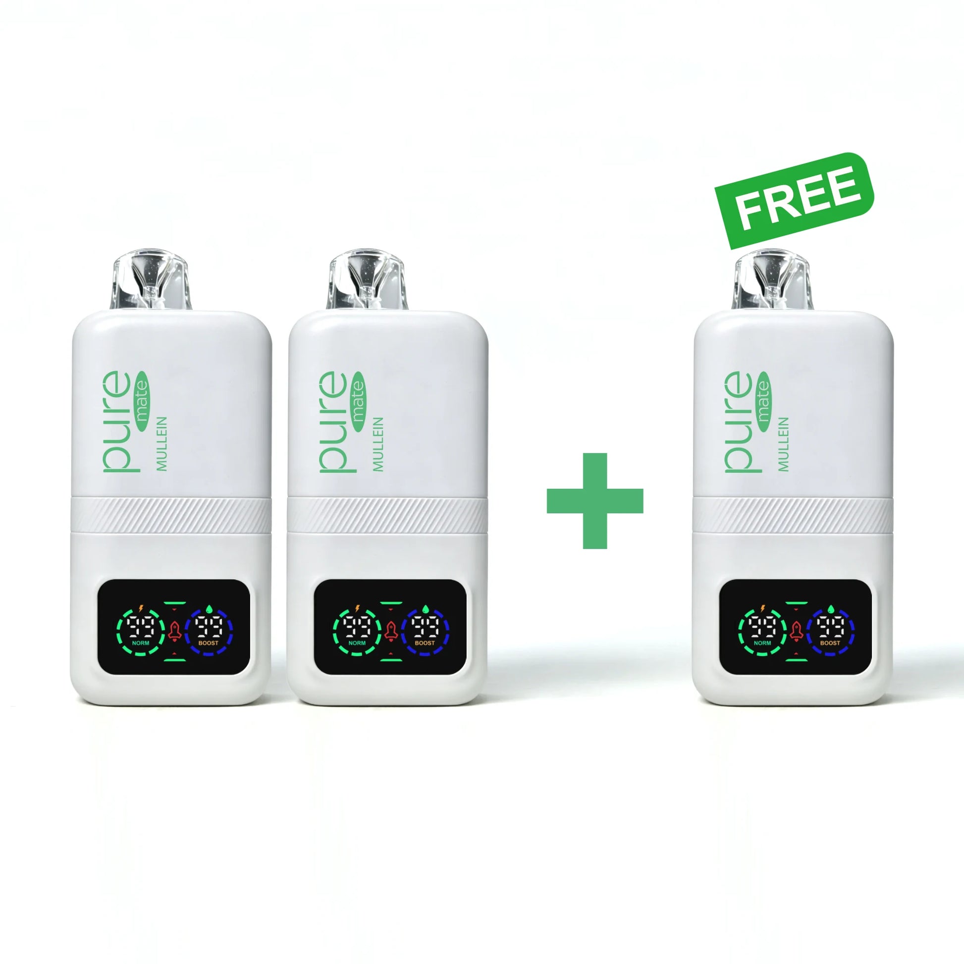 Pure Mate 10000 Mullein BOGO - Buy 2 Get 1 Free mullein vape mullein vape pen Zero Nicotine Detox Diffuser Deal