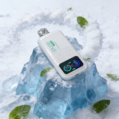 Pure Mate 10000 Polar Mint Front View - pure vape pure diffuser vape Zero Nicotine Cooling Mint Botanical Inhaler